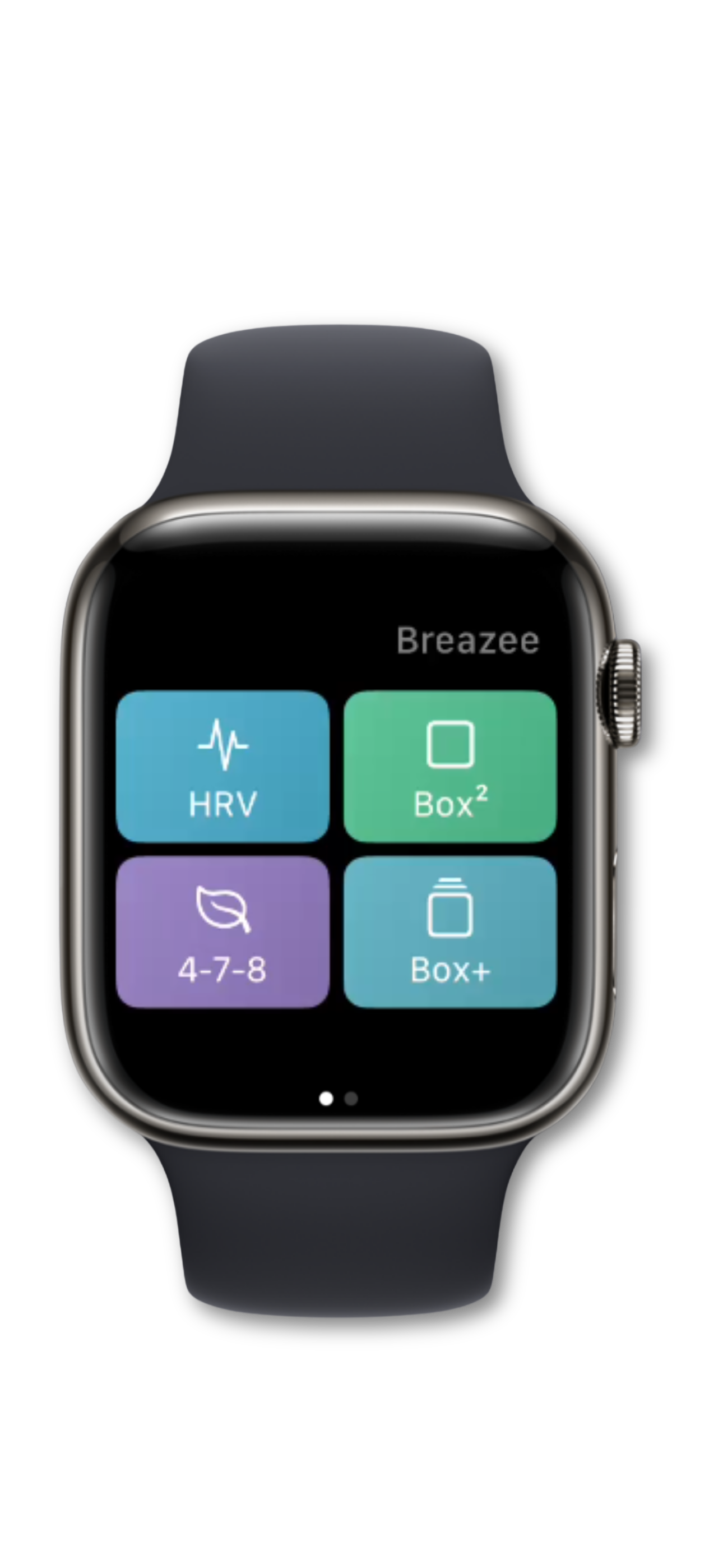 Breazee app on Apple Watch